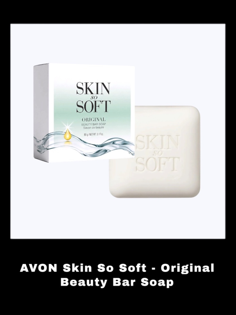 AVON Skin So Soft - Original Beauty Bar Soap